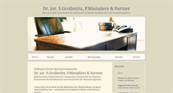 Desktop Screenshot of grollmuetz-mastaliers.de